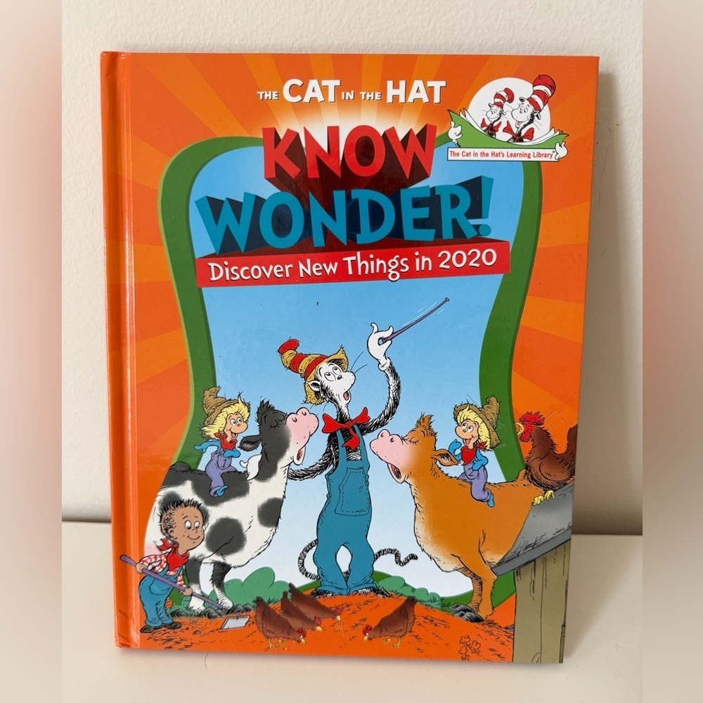 The Cat in the Hat Know Wonder! Kids Book - Orange Cover - Picture 1 of 3